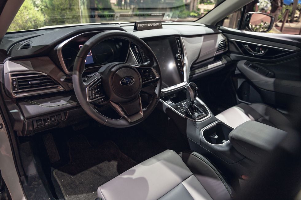 2023 Subaru interior